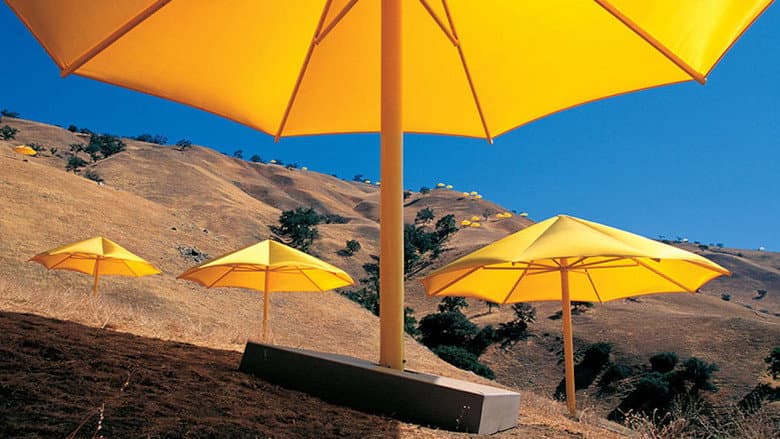 Backdrop from Umbrellas