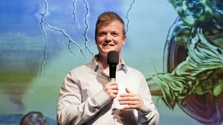 Backdrop from Tobias Dybvad: Sjov mand - Klam personlighed