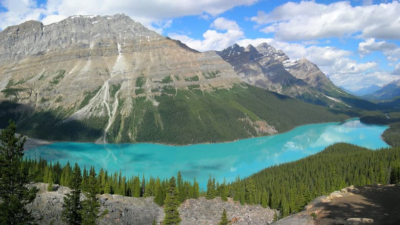 Backdrop from Scenic National Parks: Glacier Banff Jasper