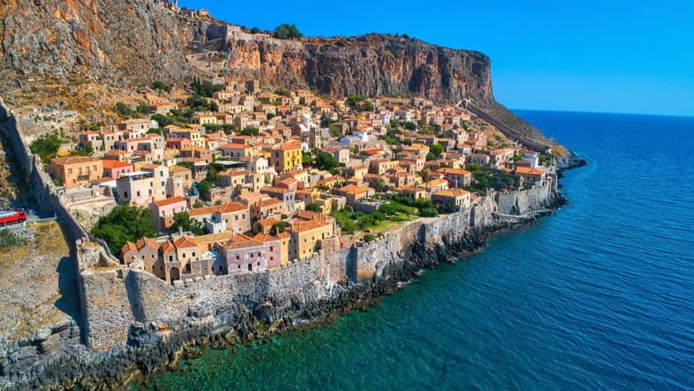 Backdrop from Péloponnèse, la Grèce authentique