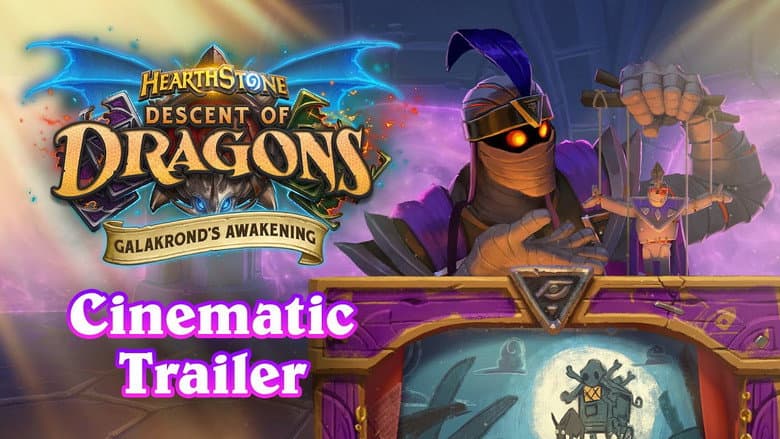 Backdrop from Hearthstone: Galakrond's Awakening