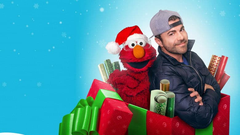 Backdrop from Elmo and Mark Rober's Merry Giftmas