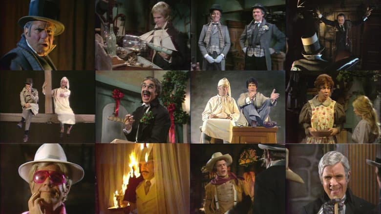 Backdrop from Rich Little's Christmas Carol