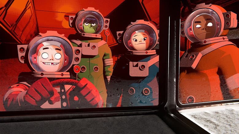 Backdrop from Gorillaz: Song Machine, Season One: Strange Timez
