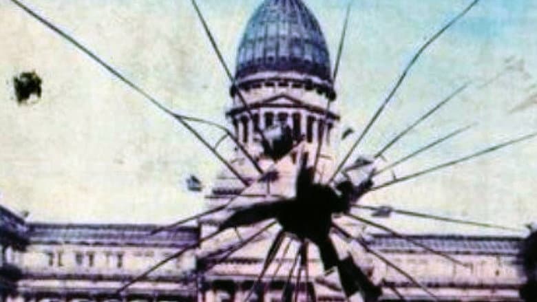 Backdrop from Murder in The Senate