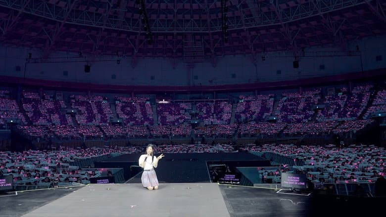 Backdrop from TAEYEON Concert "The ODD of LOVE" in Seoul