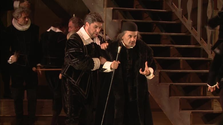 Backdrop from Verdi: Falstaff