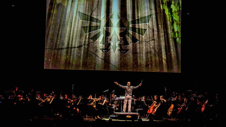 Backdrop from The Legend of Zelda 30th Anniversary Concert