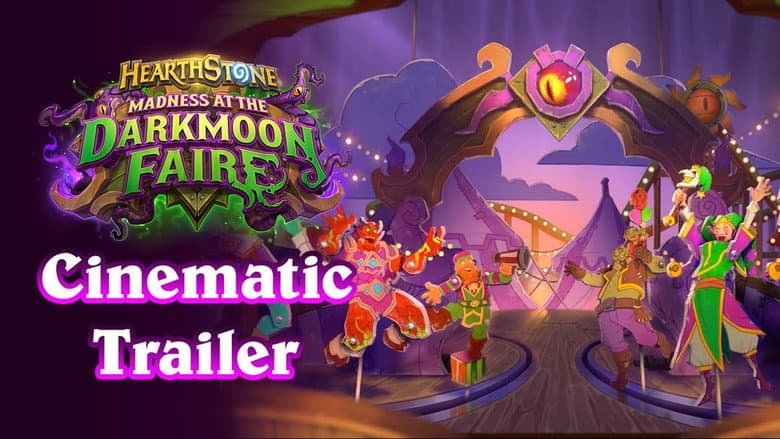 Backdrop from Hearthstone: Madness at the Darkmoon Faire