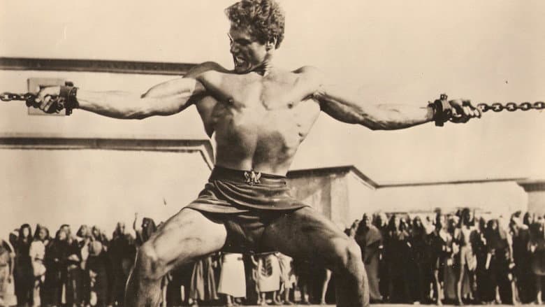 Backdrop from Triumph of Maciste