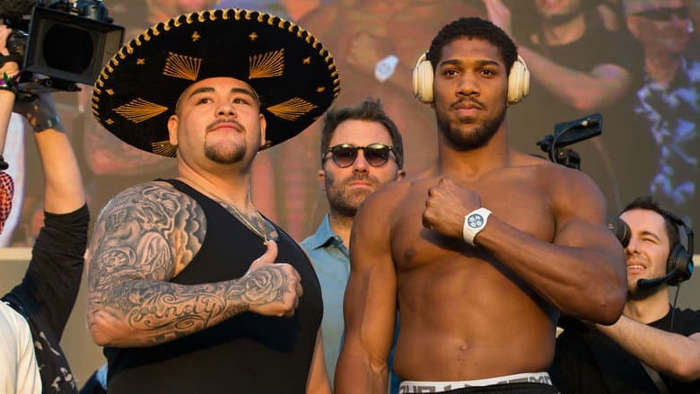 Backdrop from Andy Ruiz Jr. vs. Anthony Joshua II