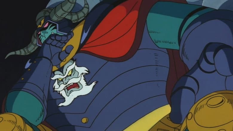 Backdrop from Mazinger Z vs The Great Dark General