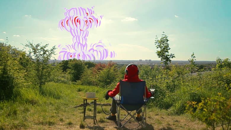 Backdrop from MUSIC FOR THE END OF THE WORLD
