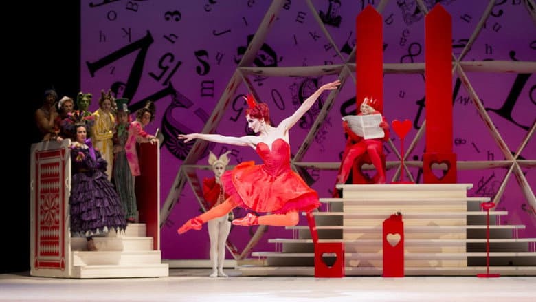 Backdrop from Royal Opera House: Alice's Adventures in Wonderland