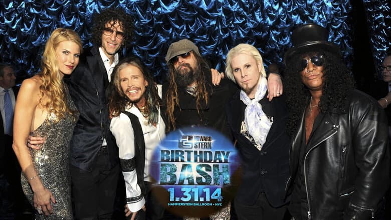 Backdrop from Howard Stern's Birthday Bash