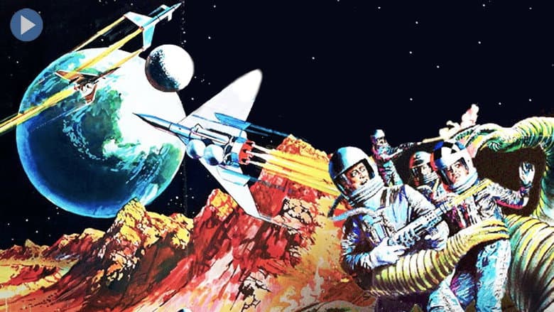 Backdrop from War of the Planets