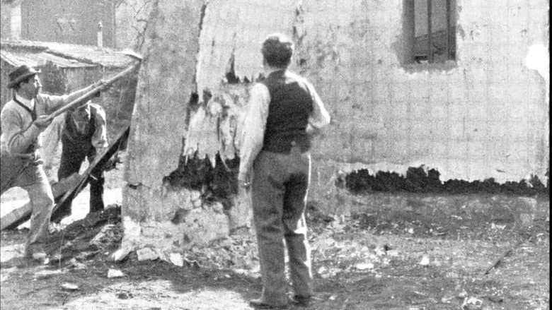Backdrop from Demolition of a Wall