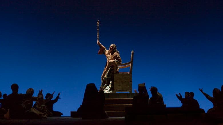 Backdrop from The Metropolitan Opera: Boris Godunov