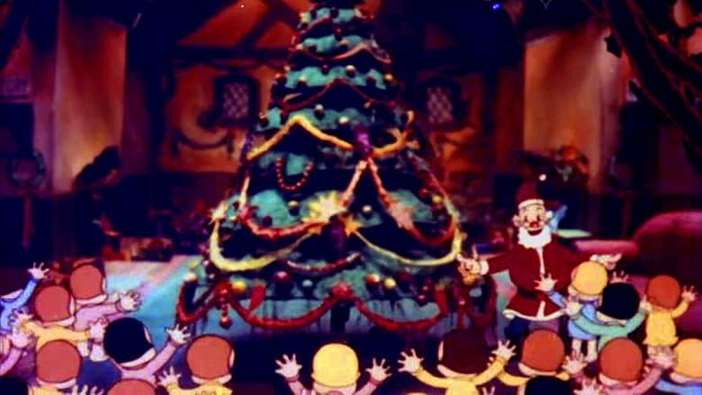 Backdrop from Christmas Comes But Once a Year