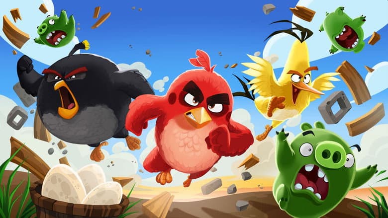 Backdrop from Angry Birds: Summer Madness