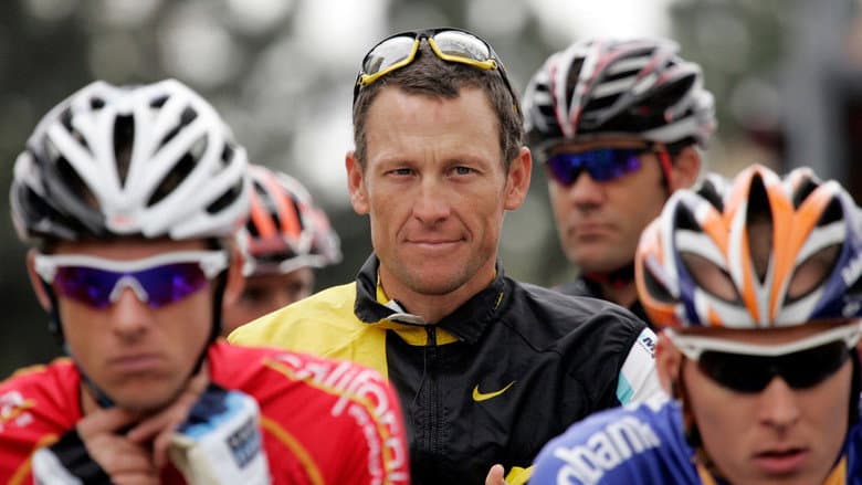 Backdrop from Cycling's Greatest Fraud