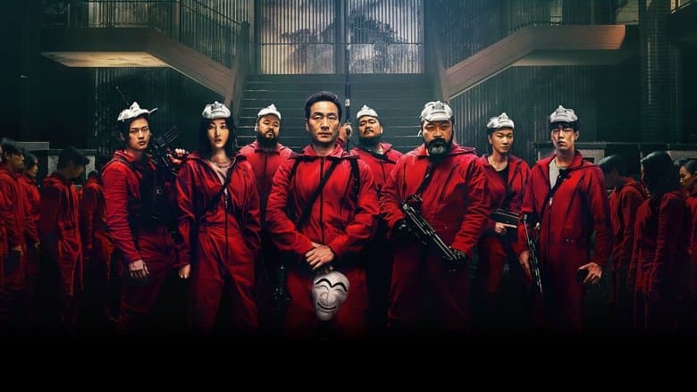Backdrop from Money Heist: Korea - Joint Economic Area