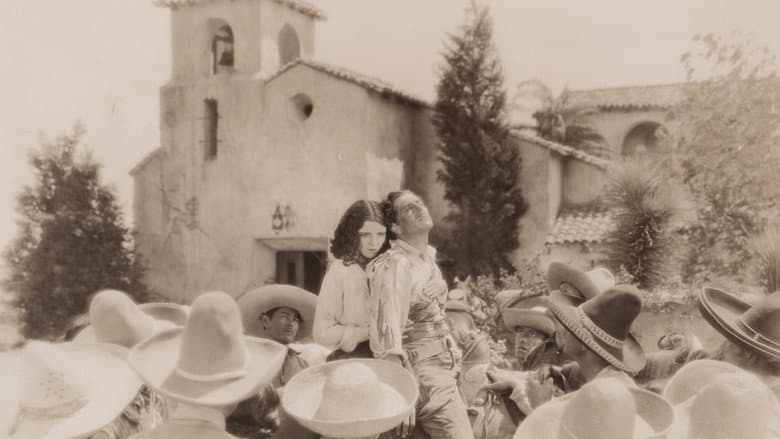 Backdrop from Romance of the Rio Grande