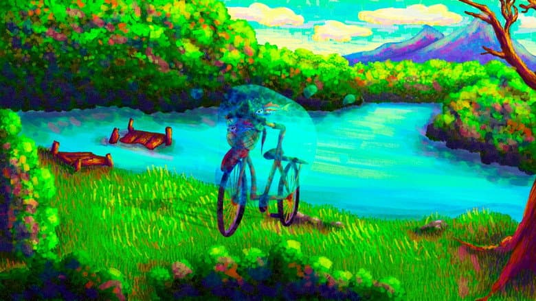 Backdrop from Memories of a lagoon