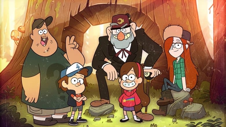 Backdrop from Gravity Falls