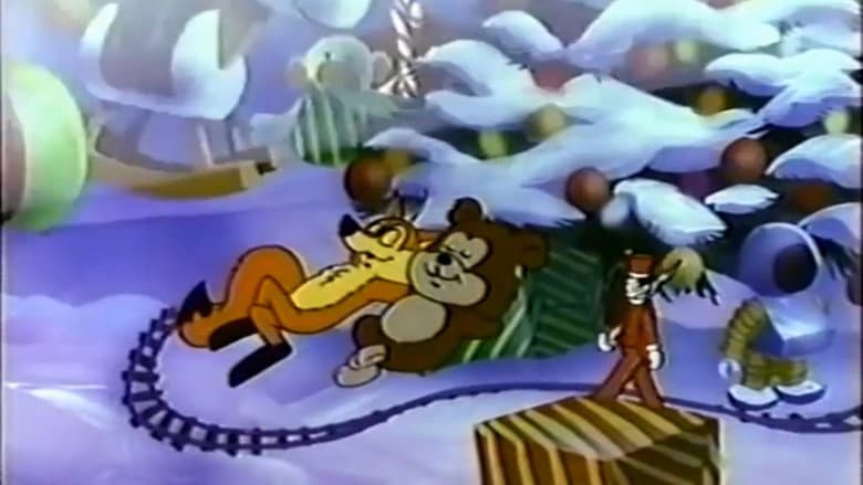 Backdrop from The Christmas Tree Train