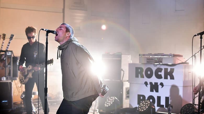 Backdrop from Liam Gallagher - BBC Radio 2 In Concert