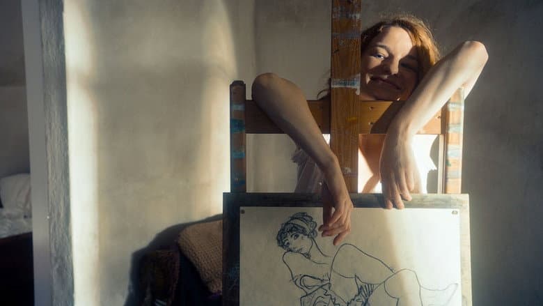 Backdrop from Egon Schiele: Death and the Maiden