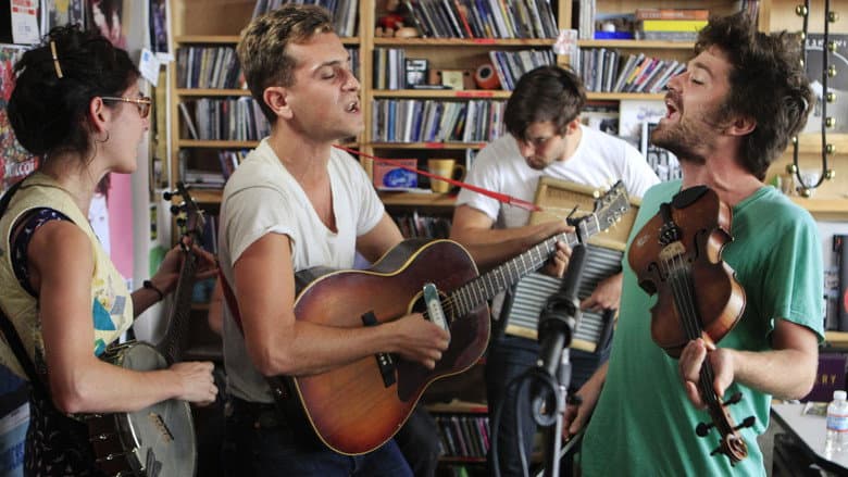 Backdrop from NPR Tiny Desk Concerts