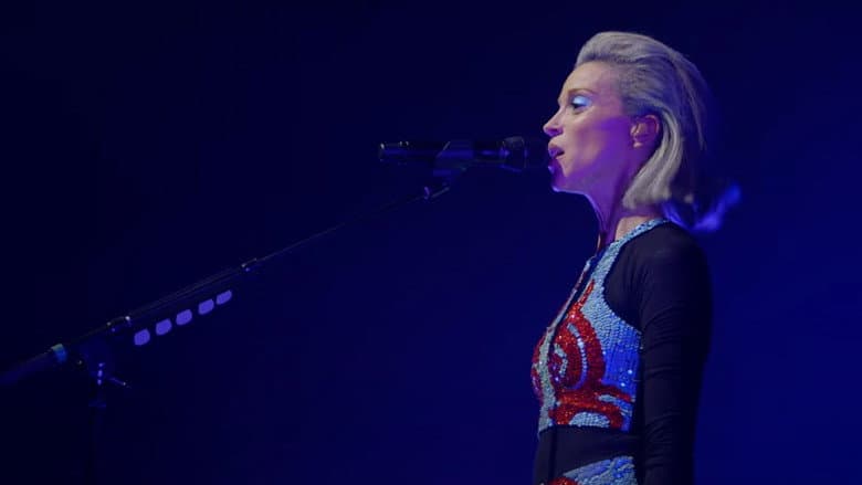 Backdrop from St. Vincent: Live at the Pitchfork Music Festival Paris 2014