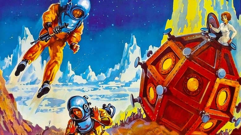 Backdrop from First Men in the Moon