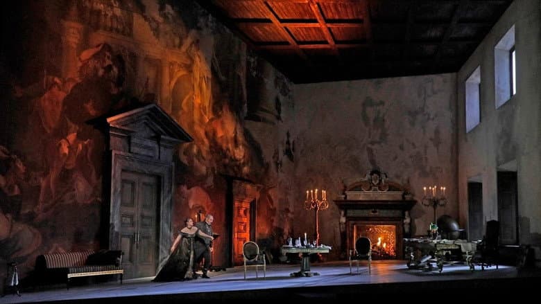 Backdrop from The Metropolitan Opera: Tosca