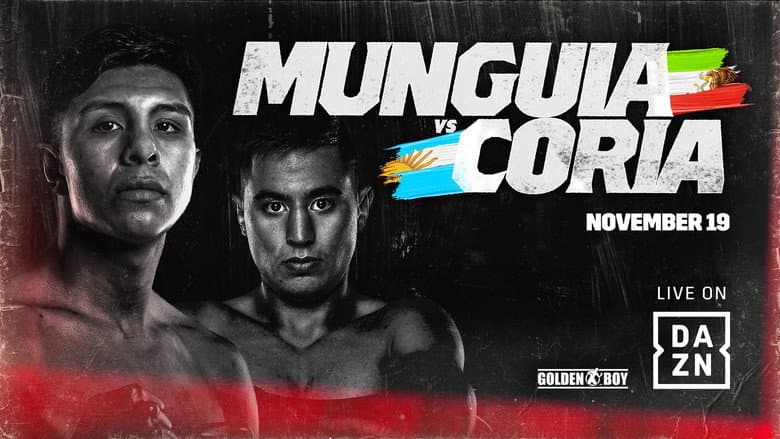 Backdrop from Jaime Munguia vs. Gonzalo Gaston Coria