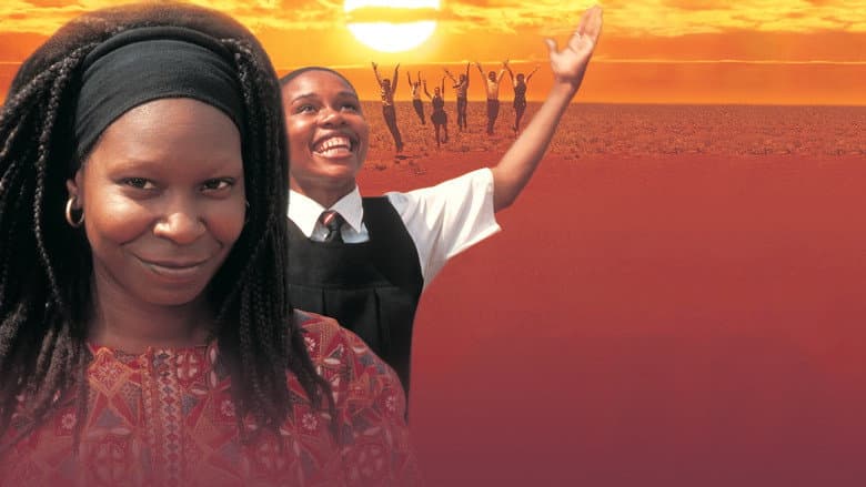 Backdrop from Sarafina!