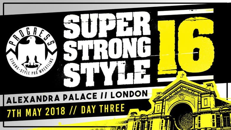 Backdrop from PROGRESS Chapter 68: Super Strong Style 16 - Day 3