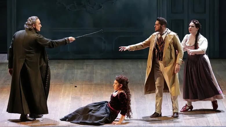 Backdrop from Rossini: La Gazza Ladra - Teatro alla Scala