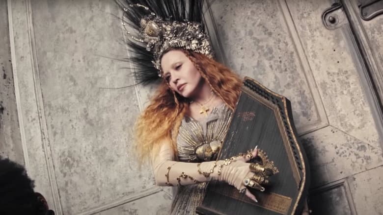 Backdrop from Madonna X Vanity Fair – The Enlightenment