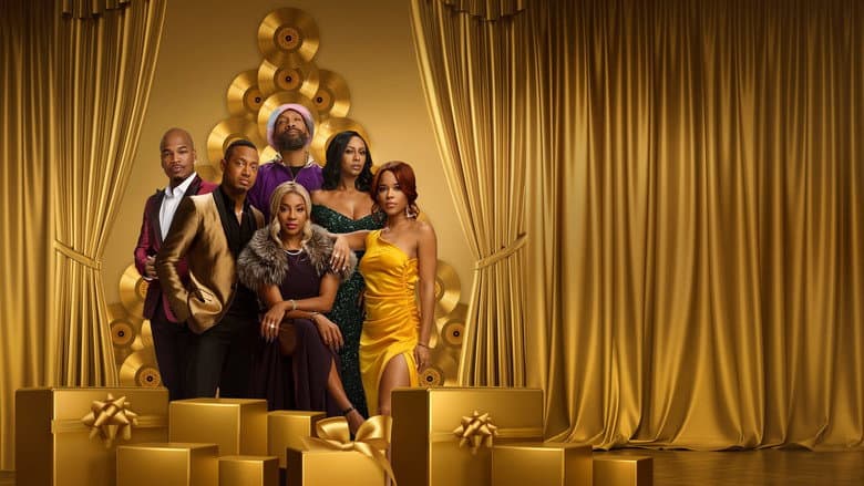 Backdrop from Hip Hop Family Christmas