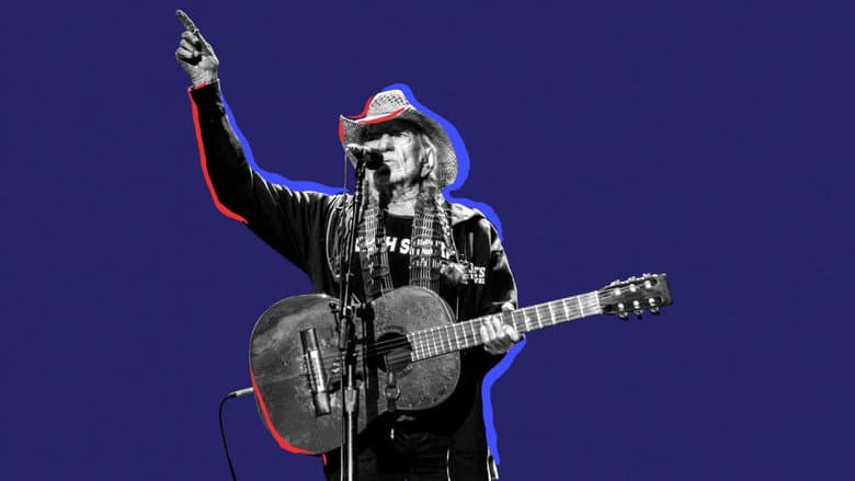 Backdrop from Willie Nelson American Outlaw