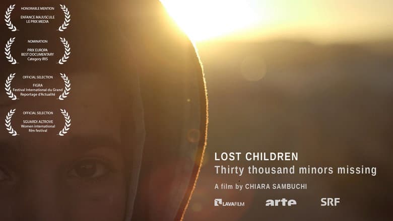 Backdrop from Lost Children. Thirty Thousand Minors Missing
