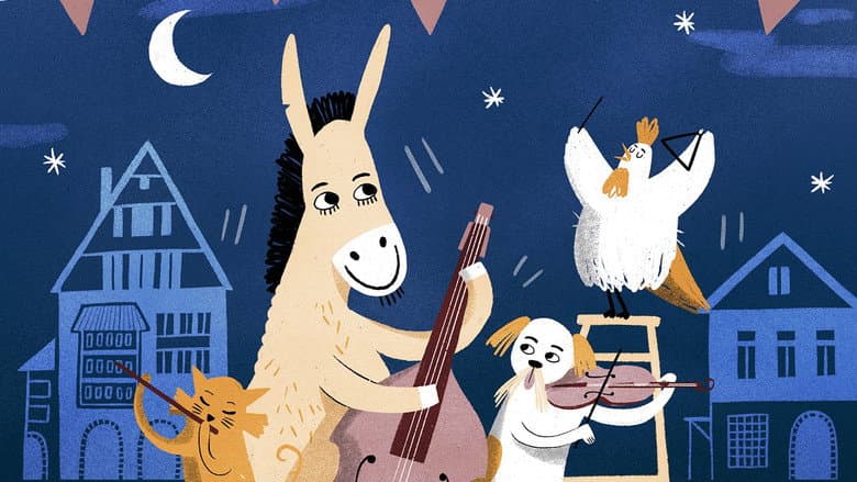 Backdrop from Town Musicians of Bremen