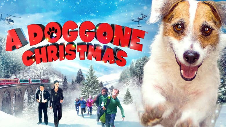 Backdrop from A Doggone Christmas