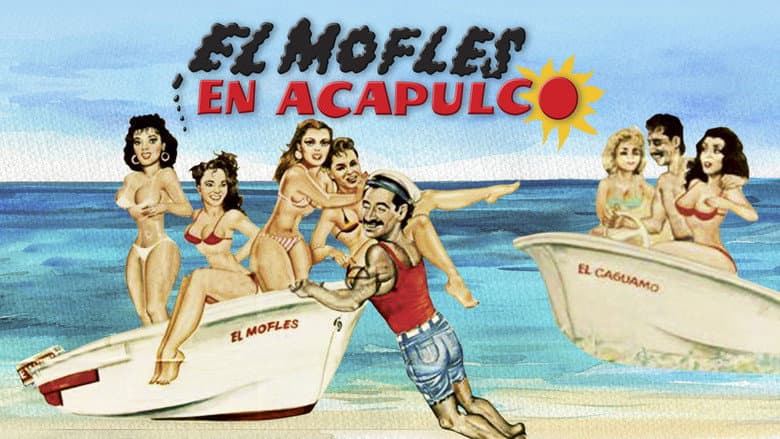 Backdrop from El Mofles en Acapulco