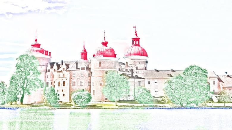 Кадр із фільму «Gripsholm Castle»