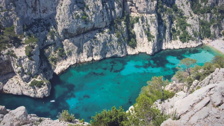 Backdrop from Mortelles Calanques