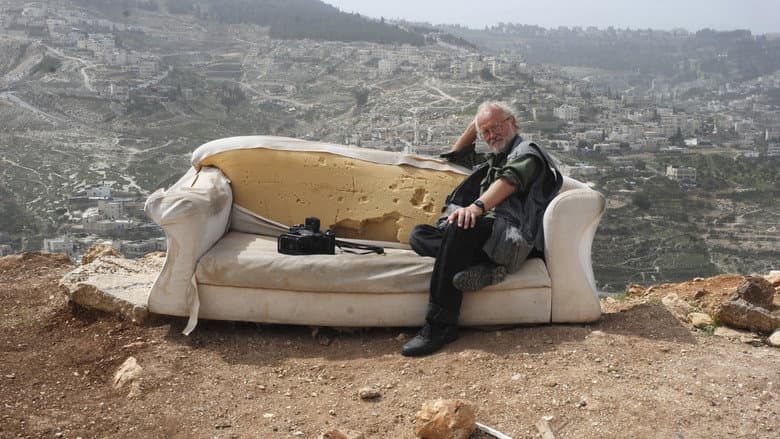 Backdrop from Koudelka Shooting Holy Land
